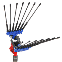 Paterlini VIBRANIUM - Vareador de aceitunas neumático - 6 bares - 1800 golpes por minuto