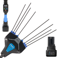 VESCO GALAXY XR14T.1 - Vareador de aceitunas con bater&iacute;a de litio - P&eacute;rtiga telesc&oacute;pica 210-320 cm - 14.4V 6Ah