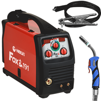 HELVI Fox 191 - Soldadora Inverter Multiproceso (MIG-MAG/MMA/TIG), corriente continua (DC)