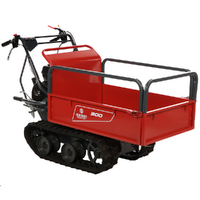 Blue Bird Carrier 300 - Carretilla de orugas con caj&oacute;n extensible - Capacidad  300Kg