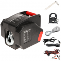 Ribimex PE12V - Cabrestante el&eacute;ctrico de bater&iacute;a 12V - Control remoto