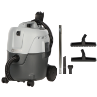 Nilfisk VL200 20 PC EU - Aspirador de s&oacute;lidos y l&iacute;quidos - Bid&oacute;n de pl&aacute;stico 20 l - 1500W
