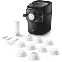 Philips Pasta Maker 7000 HR2665/96 - M&aacute;quina de hacer pasta el&eacute;ctrica 2 en 1 - Amasa y extrude