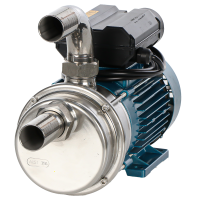 Tellarini ALM 30 - Bomba el&eacute;ctrica de trasiego para aceite de acero inox - Racores INOX recto+curvo
