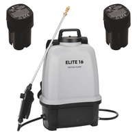 Volpi ELITE 16 - Pulverizador de mochila de bater&iacute;a - 2X 14.4V 2Ah - 8 bar