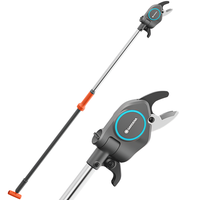 Gardena StarCut Pro S - Tijeras de poda cortarramas con p&eacute;rtiga fija 160cm - &Oslash; 32 mm
