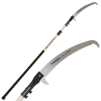 Castellari PO35P+ATO2 - Serrucho con p&eacute;rtiga ovalada de aluminio - 150-240 cm - Cuchilla de 35 cm