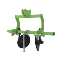 Seven Italy Big - Disco aporcador - 2 elementos - Serie mediana - Bastidor de 140 cm - Para tractores con enganche de tres puntos