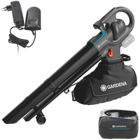 Gardena PowerJet Collect 18 P4A - Soplador Aspirador de bater&iacute;a - 18V 4Ah