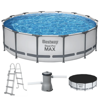 Bestway Steel Pro Max 56950 - Ø427x107 cm - Piscina redonda para 7-8 personas
