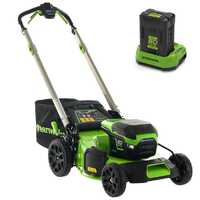 Greenworks GD60LM51SPK4 - Cortacésped autopropulsado de batería - 60V/4Ah - Corte 51 cm
