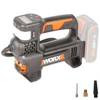 Worx WX092.9 - Compresor el&eacute;ctrico de bater&iacute;a - BATER&Iacute;A Y CARGADOR NO EST&Aacute;N INCLUIDOS