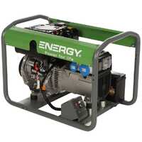 Energy EY-7MDE AVR - Generador de corriente di&eacute;sel con AVR 5 kW - Continua 4,5 Monof&aacute;sica
