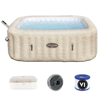 Bestway Lay-Z-Spa Roma AirJet 6001M - 201x201x71 cm - Piscina hidromasaje spa para 5-6 personas