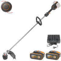 Worx Nitro WG185E - Desbrozadora de bater&iacute;a - 40V - 2x20V/4Ah