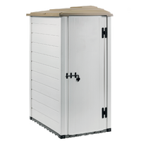 Garofalo Tuscany Evo 100 Reverso - Caseta para herramientas - Con puerta reversible - 82.5x122x195 cm