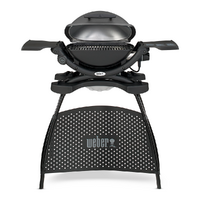 Weber Q1400 - Barbacoa eléctrica con soporte
