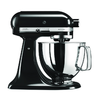 KitchenAid Artisan 5KSM125-EOB Negro &Oacute;nix - Amasadora con cabeza inclinable
