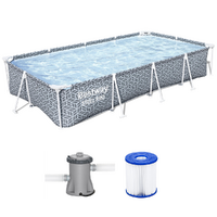 Bestway Steel Pro 561FV - 366x201x66 cm - Piscina desmontable para 5-6 personas