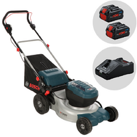 Bosch Professional GRA 18V2-46 - Cortac&eacute;sped de bater&iacute;a - 2x18V 8Ah - Corte 46 cm