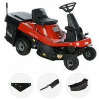 GeoTech-Pro GT-MR 76 - Tractor Rider Cortac&eacute;sped - Motor de 432cc - Arranque el&eacute;ctrico