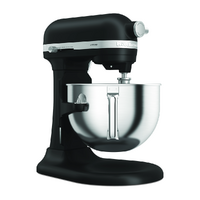 KitchenAid Artisan 5KSM60SPX Negro Mate - Amasadora con cuba elevable