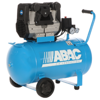 ABAC MONTECARLO QUIETE OS20 - Compresor de aire el&eacute;ctrico monof&aacute;sico silencioso - Sin aceite - 2 HP - 50 L