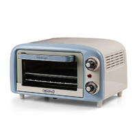 Ariete Vintage Celeste - Horno el&eacute;ctrico est&aacute;tico - 10L 800W