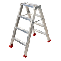 Escalera doble de aluminio 1031, 2x4 pelda&ntilde;os, 0,96 m