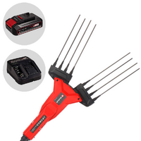 Einhell GE-FS 18/53 - Vareador de aceitunas de bater&iacute;a - P&eacute;rtiga telesc&oacute;pica - 18V 2.5Ah