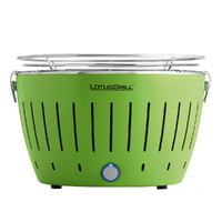 LotusGrill LG G34 U GR - Barbacoa portátil para exteriores - Verde