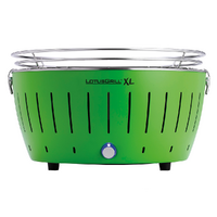 LotusGrill LG G435 U GR - Barbacoa port&aacute;til para exteriores XL - Verde