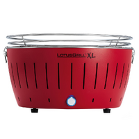 LotusGrill LG G435 U RD - Barbacoa portátil para exteriores XL - Roja