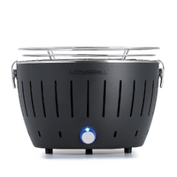 LotusGrill LG G28 U - Barbacoa port&aacute;til para exteriores Mini - Antracita