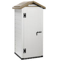 Garofalo Tuscany 80 - Caseta porta-herramientas - 82,5 x 82,5 x 203 cm