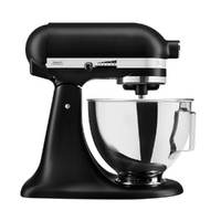 KitchenAid Classic 5KSM95PS-EBM Negro Mate - Amasadora planetaria con cabezal inclinable