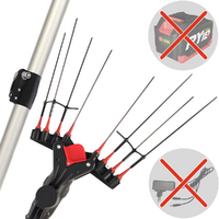 Castellari Vertigo C 18V - Vareador el&eacute;ctrico a bater&iacute;a - P&eacute;rtiga telesc&oacute;pica 190/240 cm - BATER&Iacute;A Y CARGADOR NO EST&Aacute;N INCLUIDOS