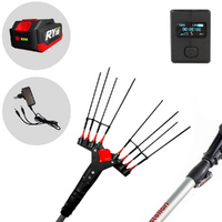 Castellari Vertigo C 18V - Vareador el&eacute;ctrico a bater&iacute;a 190-240 cm - 18V/5,2 ah