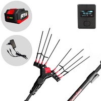 Castellari Vertigo C 18V - Vareador el&eacute;ctrico a bater&iacute;a 190-240 cm - 18V/5,2 ah