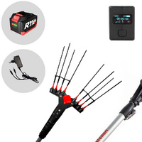 Castellari Vertigo C 18V - Vareador eléctrico a batería 190-240 cm - 18V/7,8 ah