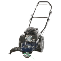 BullMach FALCIA 196-560 - Desbrozadora con ruedas de gasolina de 4 tiempos de empuje