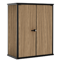 Keter Signature Venetian - Armario porta-herramientas de jardín - 140 x 73 x 170 cm
