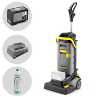 Karcher Pro BR 30/4 C BP Pack - Fregadora de suelos 3 en 1: lava, seca y aspira