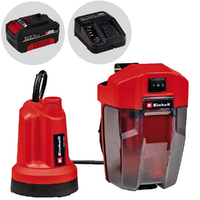 Bomba sumergible para agua limpia Einhell GE-SP 18 LL Li - 18V 4Ah y cargador
