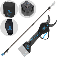 Campagnola NOVA 40 - Tijeras eléctricas a batería con pértiga de 150-220 cm - 21,6 V 2,5 Ah - Diámetro de corte 40 mm