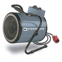 Kemper 65350E - Generador de aire caliente el&eacute;ctrico con ventilador - Trif&aacute;sico - 5000 W