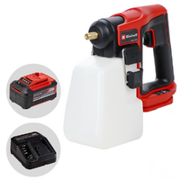 Einhell GE-WS 18/10 Li - Pulverizador de bater&iacute;a port&aacute;til - Bater&iacute;a de 18V 5.2Ah