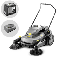 Karcher KM 70/30 C Bp 2SB - Barredora de batería con recogedor - 36V 6Ah