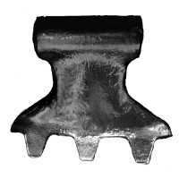 Martillo dentado de recambio para trituradora AgriEuro serie PS, PF, MS, MF