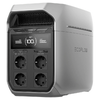 EcoFlow Delta 3 Plus - Bater&iacute;a Estaci&oacute;n de energ&iacute;a Port&aacute;til - 1800W - 1024 Wh/51.2V